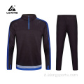 Custom Blank Blank Due pezzi Set Womens Tracksuit Sports Jogger Set Abiti di sudore da donna all&#39;ingrosso con alta qualità